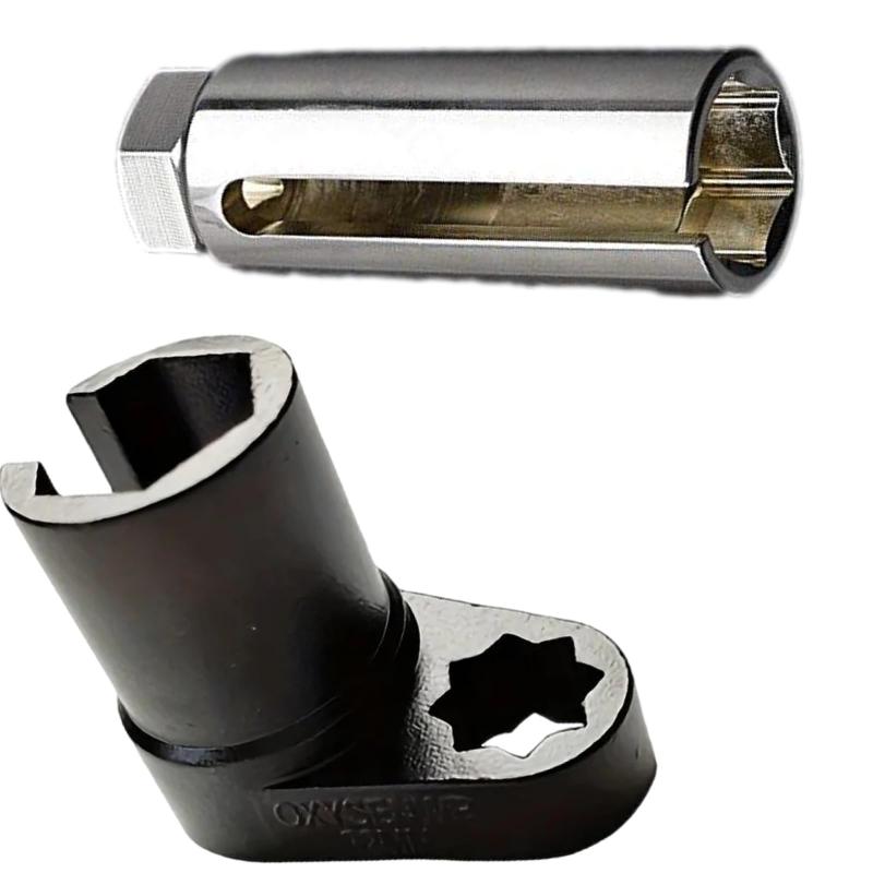 エイタイル ソケット センサー O2センサーソケット O2センサー工具 O2レンチ センサー脱着 レンチ 22mm..