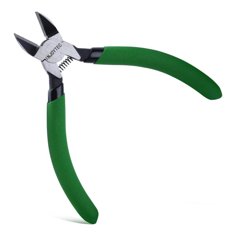 INJOYTEC プラスチックニッパーセット 薄刃・電工用ニッパー ダイアゴナルワイヤーカッター プラモデル..