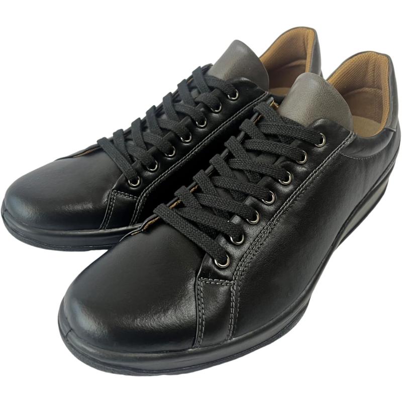 [ボブソン] スニーカー ウォーキングシューズ ビジネスシューズ 紐 3E カジュアル bo5457 合成皮革