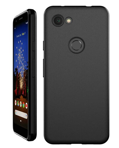 Google Pixel 3a ケース グーグル Pixel3a ケース シンプル 滑りにくい ソフト マット仕上げ TPU シリコン 耐衝撃 WOEXET 透明性なしブラック Google Pixel 3a ケース グーグル Pixel3a ケース シンプル 滑りにくい ソフト マット仕上げ TPU シリコン 耐衝撃 WOEXET 透明性なしブラック