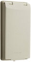 パナソニック(Panasonic) 防滴プレート 1コ用 取付枠付 WN7901