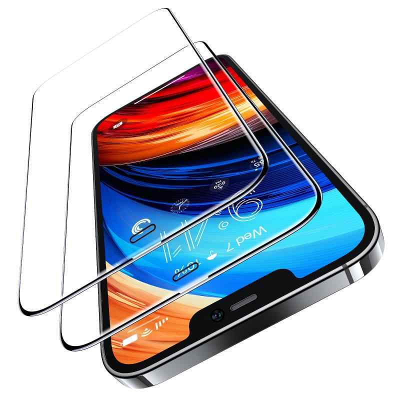 「米軍規格・一回装着で一貫」TORRAS iPhone 用 ガラスフィルム iPhone 専用フィルム ガラス 宇宙航空材料 全面保護 2枚入り 硬度9H越え 保護フィルム 指紋防止 アイフォン対応 フィルム さらさら