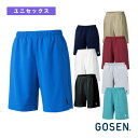 ハーフパンツ ユニセックス PP1600《ゴーセン テニスウェア(メンズ/ユニ)》