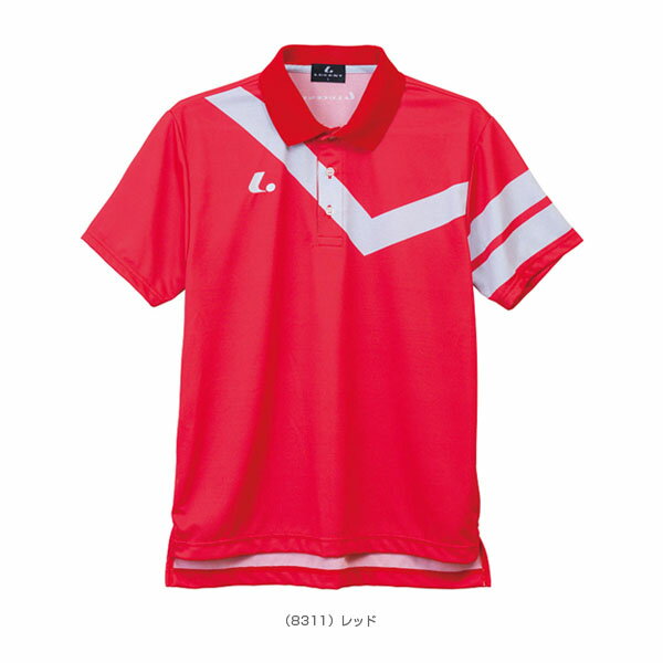ゲームシャツ／ユニセックス（XLP-831）《ルーセント テニスウェア（メンズ/ユニ）》 3