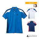 ゲームシャツ／ジュニア（XLP-832）《ルーセント テニス ジュニアグッズ》