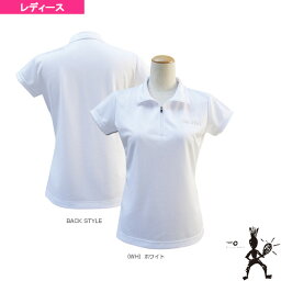 ジップアップゲームシャツ／レディース（BM-JW1325）《バルデマッチ テニス・バドミントン ウェア（レディース）》