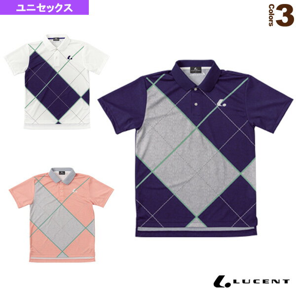 ゲームシャツ／ユニセックス（XLP-838）《ルーセント テニスウェア（メンズ/ユニ）》
