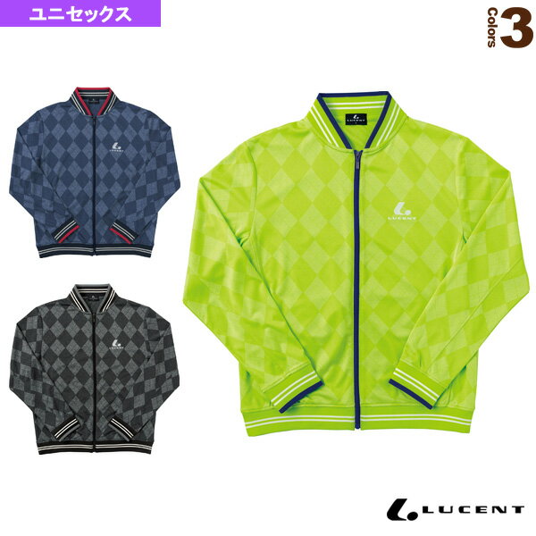 サマーウォームアップシャツ／ユニセックス（XLW-473）《ルーセント テニス・バドミントン ウェア（メンズ/ユニ）》