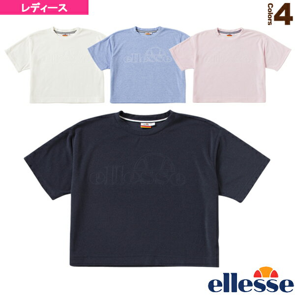 ヘリテージパイルショートティーシャツ／Heritage Pile Short Tee／レディース（EHW08100）《エレッセ テニス・バドミントン ウェア（レディース）》