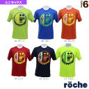 ローチェクラウンTシャツ/ユニセックス(R8TU1T)《ローチェ(roche) テニス・バドミントンウェア(メンズ/ユニ)》