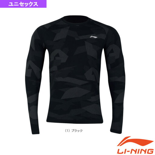 トレーニングTシャツ/長袖/ユニセックス(AHSN703)《リーニン テニス・バドミントンウェア(メンズ/ユニ)》 トレーニングTシャツ/長袖/ユニセックス(AHSN703)《リーニン テニス・バドミントンウェア(メンズ/ユニ)》