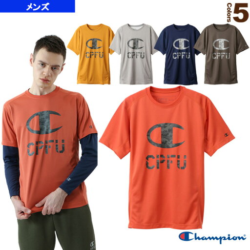 S-SLEEVE T-SHIRT/半袖Tシャツ/メンズ(C3-QS321)《チャンピオン オールスポーツウェア(メンズ/ユニ)》 S-SLEEVE T-SHIRT/半袖Tシャツ/メンズ(C3-QS321)《チャンピオン オールスポーツウェア(メンズ/ユニ)》