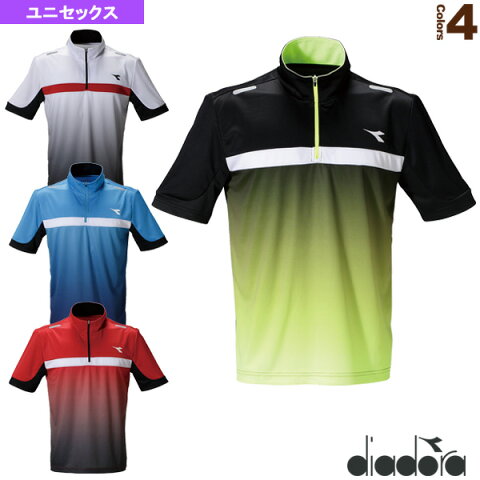 team pack／ゲームシャツ／ユニセックス（DTG0335）《ディアドラ テニス・バドミントン ウェア（メンズ/ユニ）》