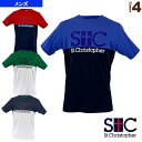 シャイニーSTC メンズプラクティスTシャツ／メンズ（STC-BKM1155）《セントクリストファー テニス・バドミントン ウェア（メンズ/ユニ）》