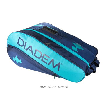 DIADEM TOUR 12-PACK BAG/ツアーバッグ/ラケット12本収納可(B-12)《ダイアデム テニス バッグ》