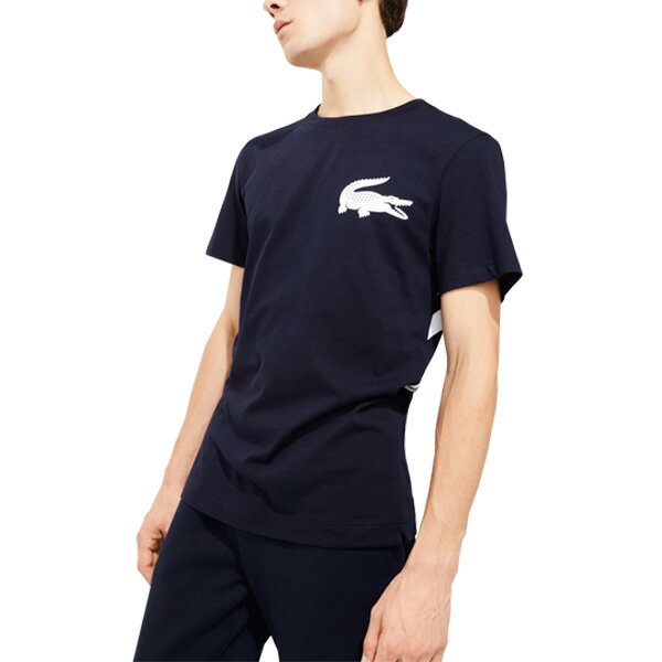 Novak Djokovic バックプリントtシャツ メンズ Th2246l ラコステ テニス バドミントン ウェア メンズ ユニ テニス バドミントン Luckpiece Novak Djokovic バックプリントtシャツ メンズ Th2246l ラコステ テニス バドミントン ウェア メンズ ユニ テニス バドミントン Luckpiece