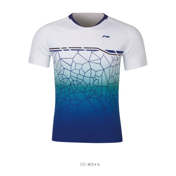 中国ナショナルチームゲームシャツ／ユニセックス（AAYQ079）《リーニン テニス・バドミントンウェア（メンズ/ユニ）》 2