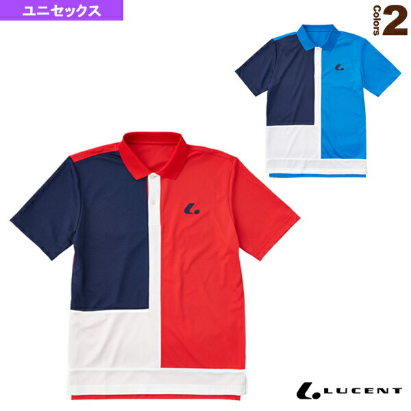 ゲームシャツ／ユニセックス（XLP-853）《ルーセント テニスウェア（メンズ/ユニ）》