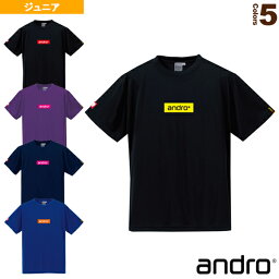 アンドロ ナパティーシャツ BX／ANDRO NAPA T-SHITS BX／ジュニア（30281x）《アンドロ 卓球ジュニアグッズ》