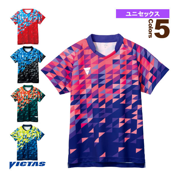 V-GS220 ゲームシャツ ユニセックス 512101《ヴィクタス 卓球ウェア（メンズ/ユニ）》