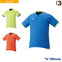 ソーラーカットゲームシャツ／ジュニア（62JA2031）《ミズノ テニス ジュニアグッズ》