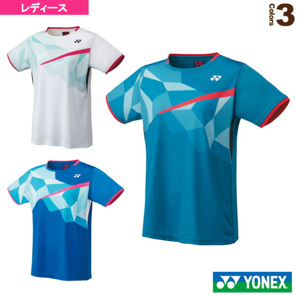 ゲームシャツ／レギュラータイプ／レディース（20668）《ヨネックス テニス・バドミントンウェア（レディース）》