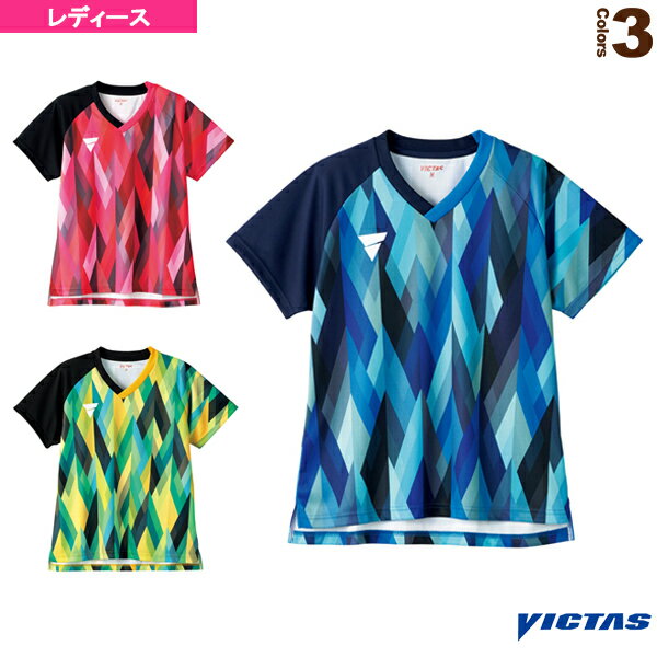 V-LGS244／ゲームシャツ／レディース（512203）《ヴィクタス 卓球ウェア（レディース）》