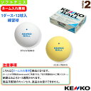 【ネーム入れ】『1箱(1ダース・12球入)』ケンコーソフトテニスボールスタンダード(練習球) ケンコー ソフトテニスボール(4)