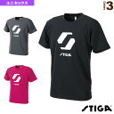 STIGA ロゴTシャツ JP-I／ユニセックス 1805-0601／1805-0702／1805-0807 《スティガ 卓球 ウェア メンズ/ユニ 》