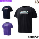 カラーラインTシャツ/ユニセックス(810xx/811xx/812xx)《エクシオン 卓球ウェア(メンズ/ユニ)》