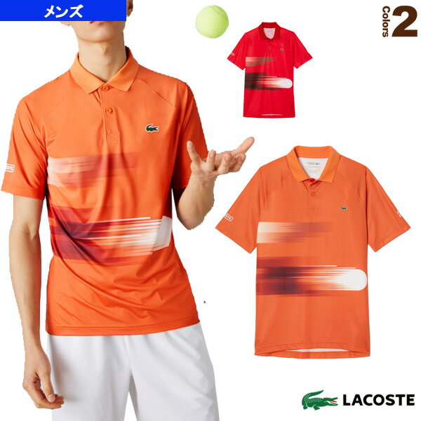 ■商品情報 商品名NOVAK DJOKOVIC／テニスボールグラフィックウルトラドライポロシャツ／メンズ（DH0853L）《ラコステ テニス・バドミントンウェア（メンズ/ユニ）》 メーカー名ラコステ カラー（C9U）ホワイト×レッド, （FNF）オレンジ サイズ3／S（アメリカサイズ）, 4／M（アメリカサイズ） 素材ポリエステル 92％、 ポリウレタン 8％ ■メーカー希望小売価格はメーカーカタログに基づいて掲載しています■商品詳細情報 特徴通気性、速乾性、伸縮性に優れるウルトラドライ素材を使用。ベーシックなポロシャツスタイルに、力強く放たれたテニスボールのスピード感にインスパイされたグラフィックをフィーチャーした、トップテニスプレイヤー、ノバク・ジョコビッチ選手のシグネチャーモデルです。オーストラリアオープン、ローランギャロス着用予定モデル