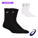 コットンクルーソックス ユニセックス 3043A088 アシックス テニスウェア(メンズ/ユニ)