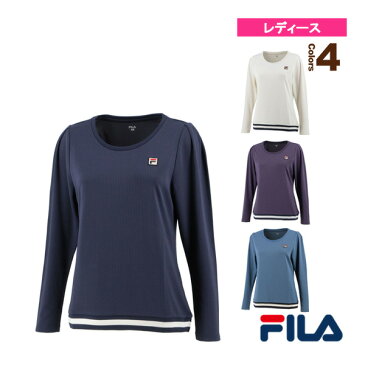 ロングスリーブシャツ／レディース（VL2516）《フィラ テニス・バドミントン ウェア（レディース）》