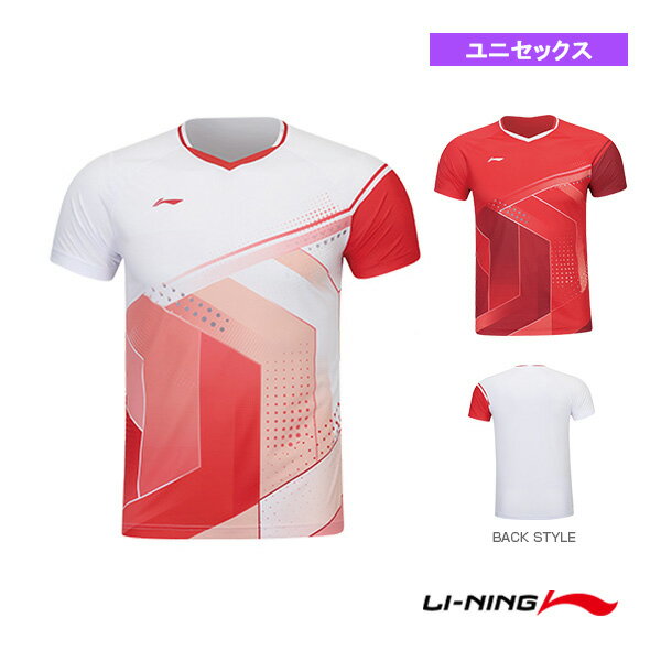 ゲームシャツ／ユニセックス（AAYS011）《リーニン テニス・バドミントン ウェア（メンズ/ユニ）》