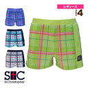チェックゲームショートパンツ/レディース(STC-BCW2314)《セントクリストファー テニス・バドミントンウェア(レディース)》