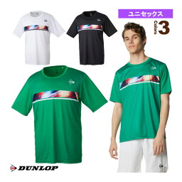 Tシャツ／ユニセックス（DAL-8301）《ダンロップ テニス・バドミントン ウェア（メンズ/ユニ）》