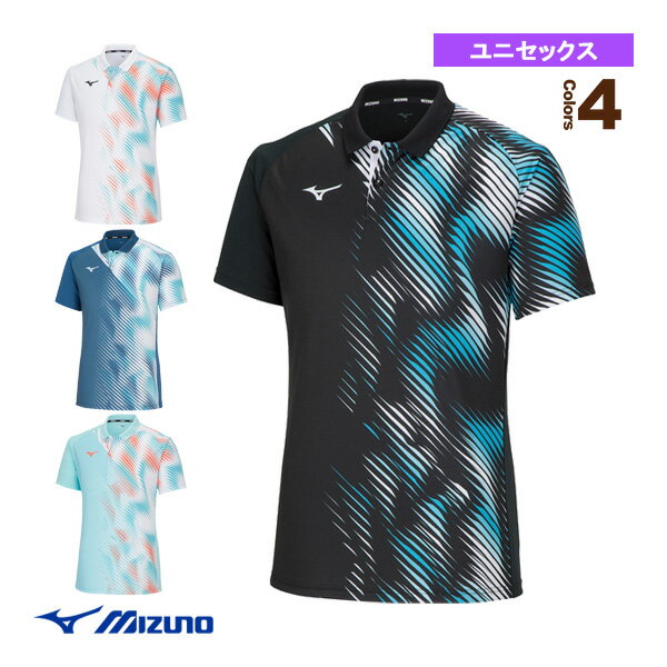 ゲームシャツ／ユニセックス（62JAA006）《ミズノ テニス・バドミントンウェア（メンズ/ユニ）》