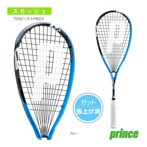 ■商品情報 商品名プロビーストPB23／PRO BEAST PB 23（7SJ015）《プリンス スカッシュ ラケット》 メーカー名プリンス カラーブルー サイズ─ 素材カーボン+テキストリーム×トワロン 面の大きさ（フェイスサイズ）74....