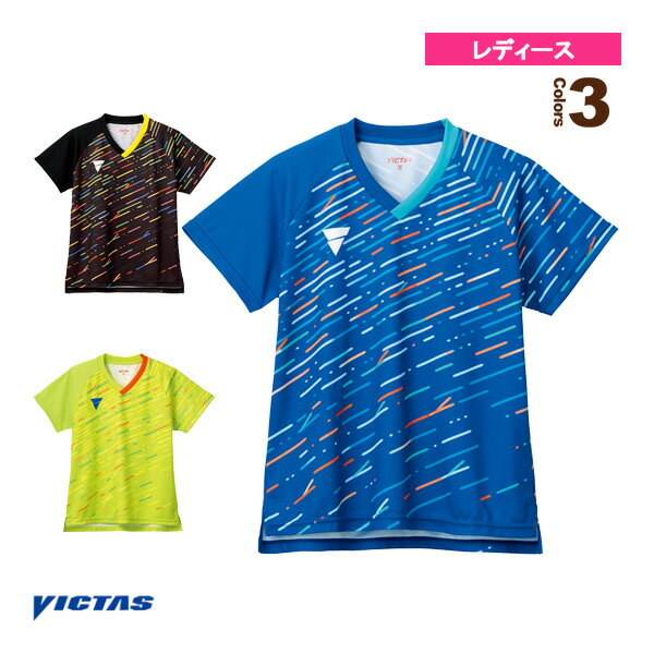 V-LGS306／ゲームシャツ／レディース（512304）《ヴィクタス 卓球ウェア（レディース）》