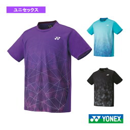 ゲームシャツ／フィットスタイル／ユニセックス（10540）《ヨネックス テニス・バドミントンウェア（メンズ/ユニ）》