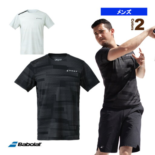 半袖ゲームシャツ/VS SHORT SLEEVE SHIRT/メンズ(BUG3351)《バボラ テニス・バドミントンウェア(メンズ/ユニ)》 半袖ゲームシャツ/VS SHORT SLEEVE SHIRT/メンズ(BUG3351)《バボラ テニス・バドミントンウェア(メンズ/ユニ)》
