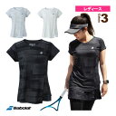 半袖ゲームシャツ/VS SHORT SLEEVE SHIRT/レディース(BWG3371) バボラ テニス・バドミントンウェア(レディース)