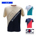 テニスコートプラクティスシャツ/メンズ(STC-BCM5433)《セントクリストファー テニス・バドミントンウェア(メンズ/ユニ)》