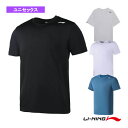 トレーニングTシャツ ユニセックス ATSS071《リーニン バドミントンウェア(メンズ/ユニ)》