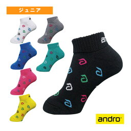 アンドロ アルファロゴソックス／ANDRO ALPHA LOGO SOCKS／ジュニア（3600230xx）《アンドロ 卓球 ウェア（メンズ/ユニ）》