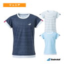 CLUB RANGE／半袖ゲームシャツ／CLUB SHORT SLEEVE SHIRT JR／ガールズ（BJG4341C）《バボラ テニス ジュニアグッズ》