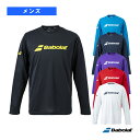 CLUB RANGE／長袖プラクティスシャツ／CLUB LONG SLEEVE SHIRT／メンズ（BUP4510C）《バボラ テニス・バドミントン ウェア（メンズ/ユニ）》