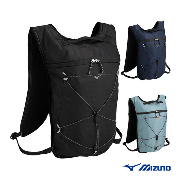 ■商品情報 商品名ランニングバックパック8L／Backpack8L（J3GDB011）《ミズノ ランニングバッグ》 メーカー名ミズノ カラー（09）ブラック, （14）ネイビー, （22）ブルー サイズL21×W10×H40cm 素材ポリエステル 質量約300g 容量約8L 生産国ベトナム ■メーカー希望小売価格はメーカーカタログに基づいて掲載しています■商品詳細情報 特徴洗えるコンパクトサイズのランニングバックパック！ハイドレーション対応、装着フィット感のあるコンパクトタイプ注：ハイドレーションは含まれません。