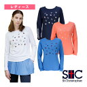 STCロングスリーブシャツ/レディース(STC-BDW2387)《セントクリストファー テニス・バドミントンウェア(レディース)》