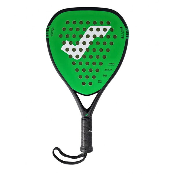テニス・バドミントン Luckpieceのビタス355／Vitas 355（SPC01A） スノワート パデルラケット パデル｜アングル2